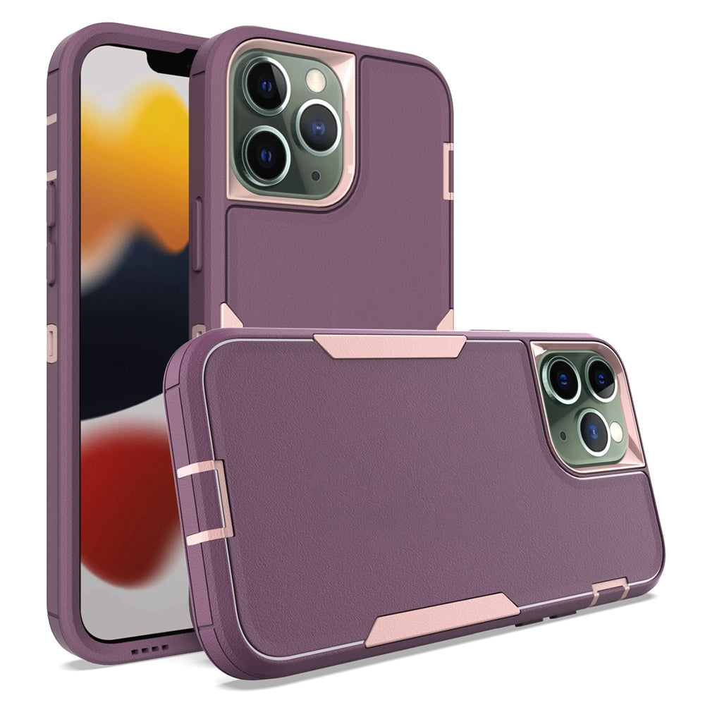 iPhone 13 Pro Max Magnetic Dual-Layer PC and TPU Case with 2mm Screen & Camera Protection, Anti-Slip & Dust-Resistant