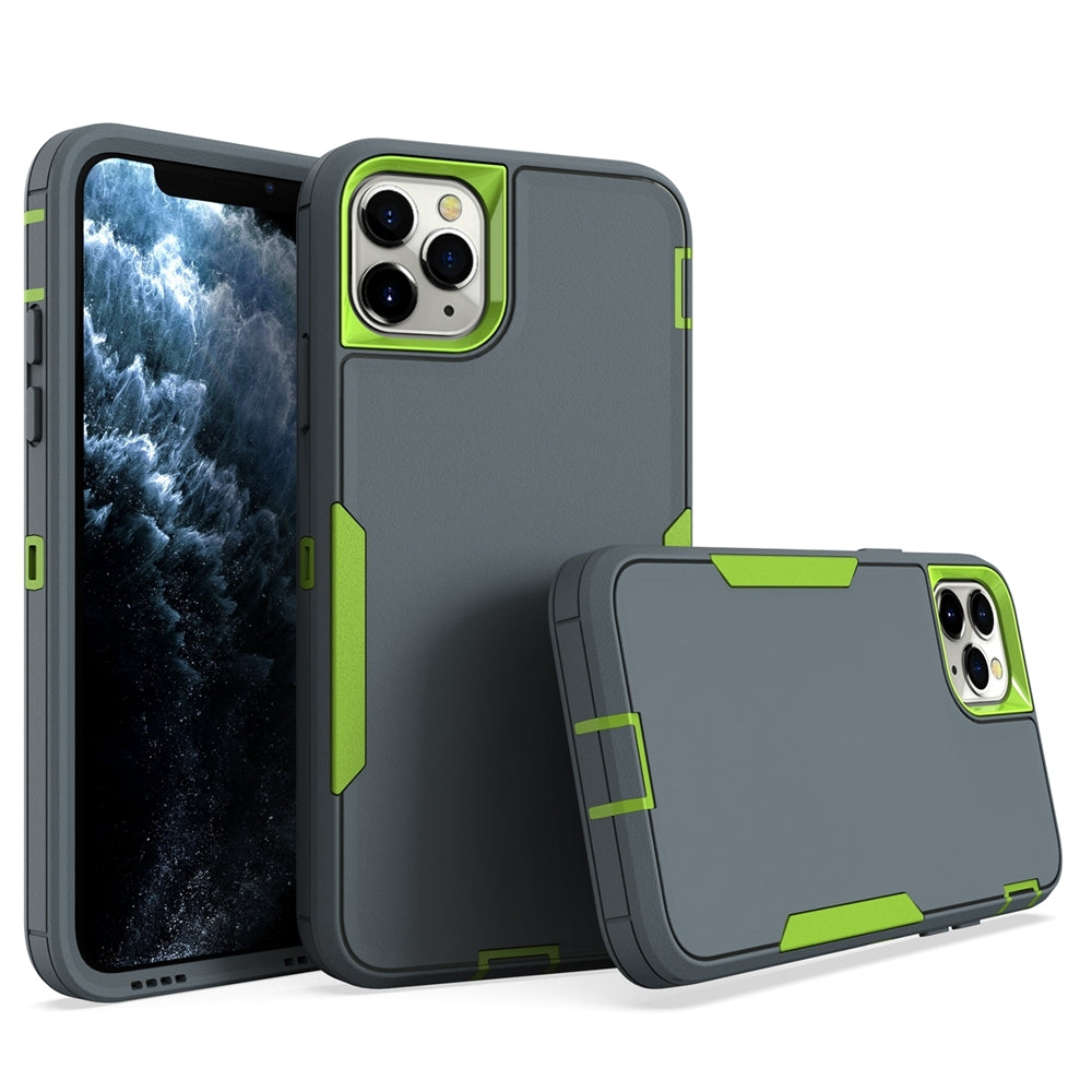 iPhone 11 Pro Max Magnetic Dual-Layer PC and TPU Case with 2mm Screen & Camera Protection, Anti-Slip & Dust-Resistant