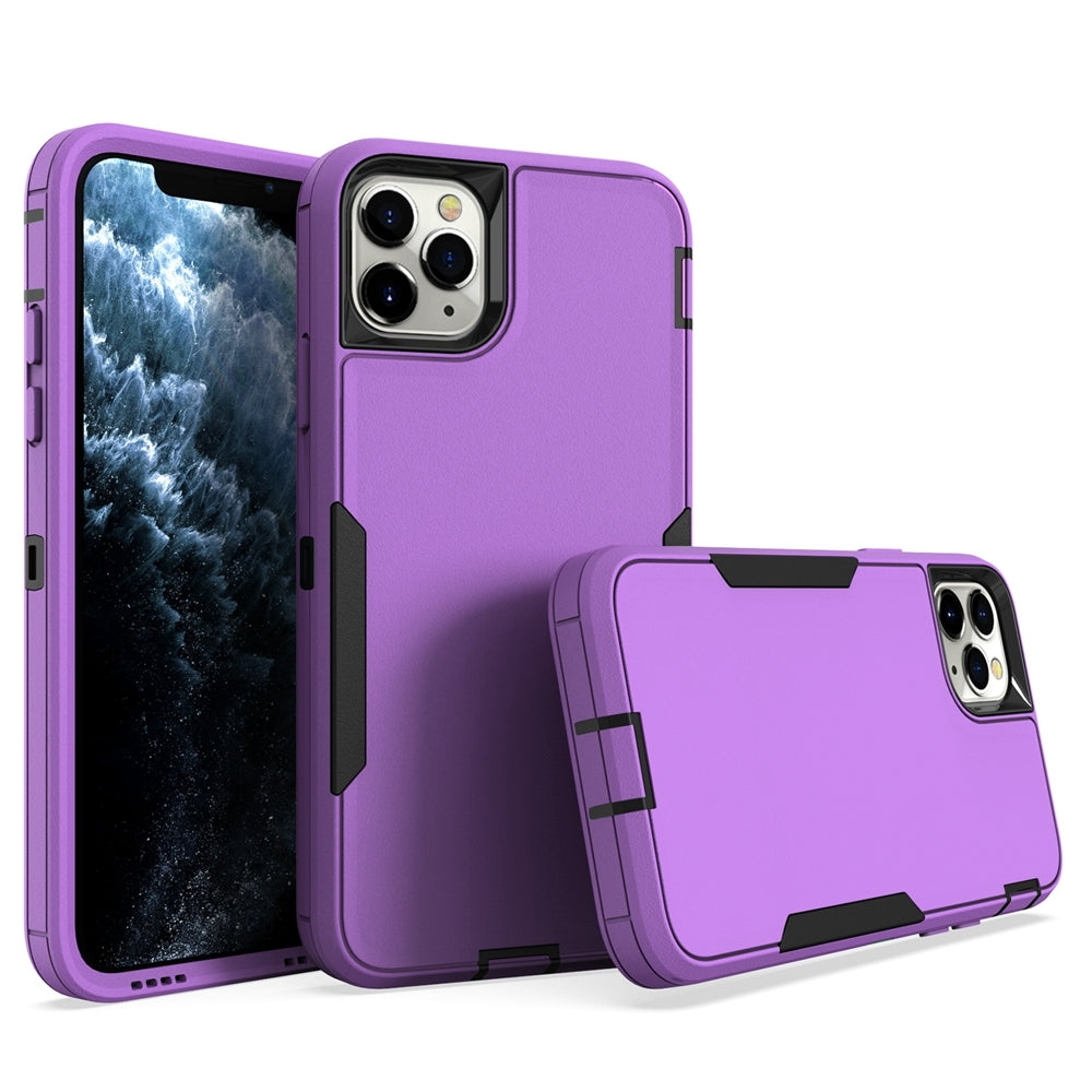 iPhone 11 Pro Max Magnetic Dual-Layer PC and TPU Case with 2mm Screen & Camera Protection, Anti-Slip & Dust-Resistant