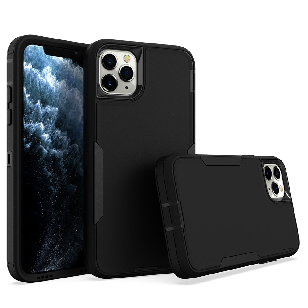 iPhone 11 Pro Max Magnetic Dual-Layer PC and TPU Case with 2mm Screen & Camera Protection, Anti-Slip & Dust-Resistant