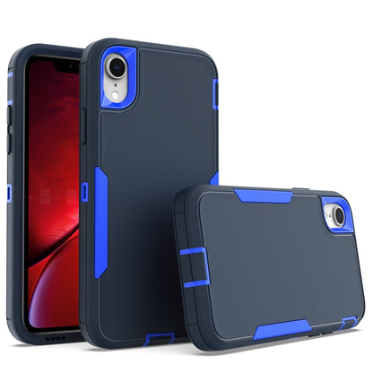 iPhone XR Magnetic Dual-Layer PC and TPU Case with 2mm Screen & Camera Protection, Anti-Slip & Dust-Resistant