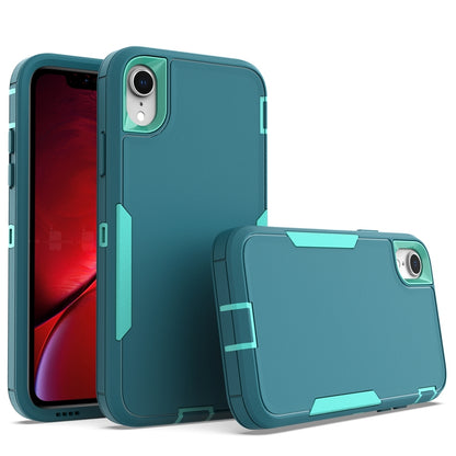 iPhone XR Magnetic Dual-Layer PC and TPU Case with 2mm Screen & Camera Protection, Anti-Slip & Dust-Resistant