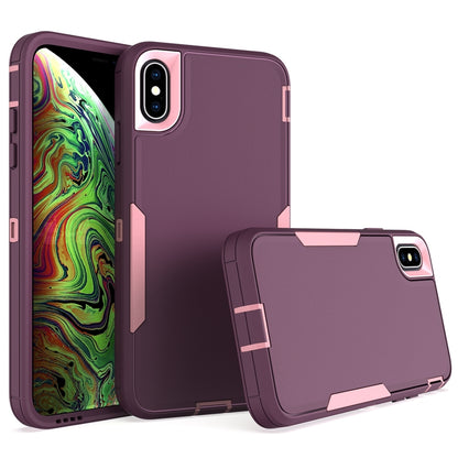 iPhone XS Max Magnetic Dual-Layer PC and TPU Case with 2mm Screen & Camera Protection, Anti-Slip & Dust-Resistant