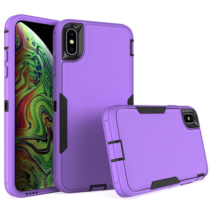 iPhone XS Max Magnetic Dual-Layer PC and TPU Case with 2mm Screen & Camera Protection, Anti-Slip & Dust-Resistant
