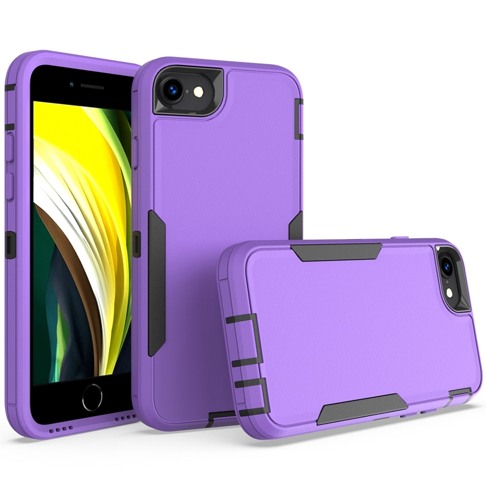 iPhone 7 Magnetic Dual-Layer PC and TPU Case with 2mm Screen & Camera Protection, Anti-Slip & Dust-Resistant