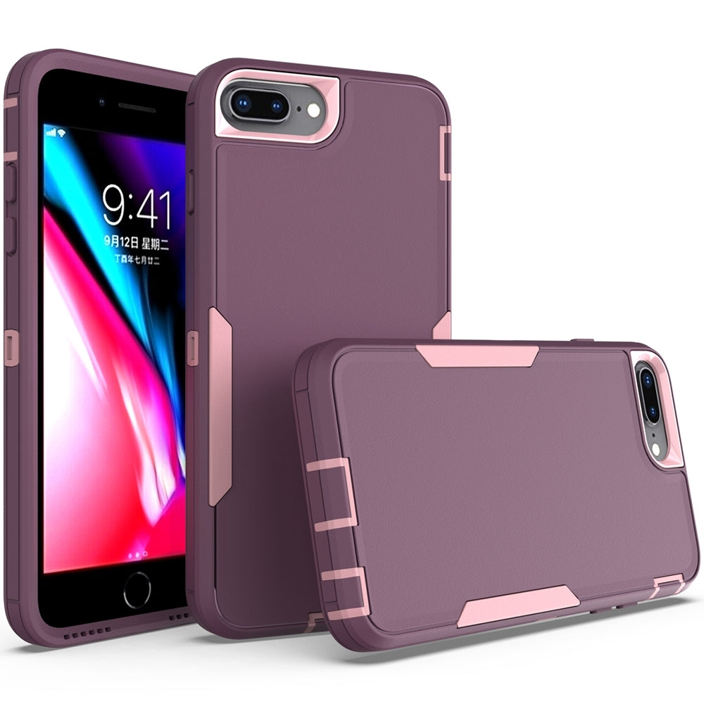 iPhone 6 Plus Magnetic Dual-Layer PC and TPU Case with 2mm Screen & Camera Protection, Anti-Slip & Dust-Resistant