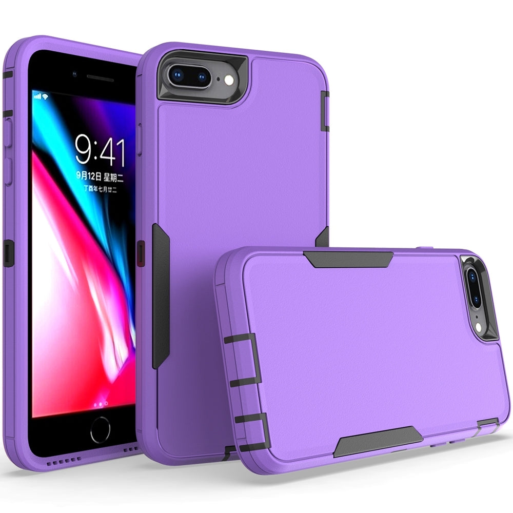 iPhone 6 Plus Magnetic Dual-Layer PC and TPU Case with 2mm Screen & Camera Protection, Anti-Slip & Dust-Resistant