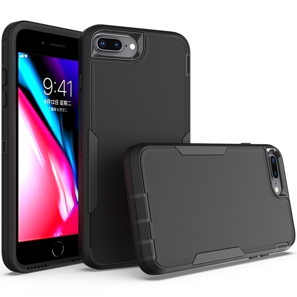 iPhone 6 Plus Magnetic Dual-Layer PC and TPU Case with 2mm Screen & Camera Protection, Anti-Slip & Dust-Resistant