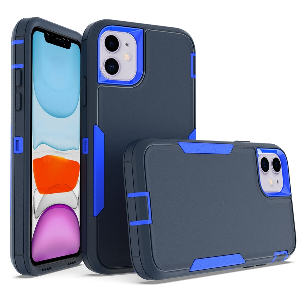 iPhone 11 Magnetic Dual-Layer PC and TPU Case with 2mm Screen & Camera Protection, Anti-Slip & Dust-Resistant