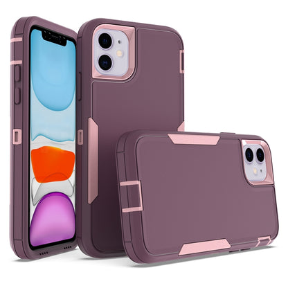 iPhone 11 Magnetic Dual-Layer PC and TPU Case with 2mm Screen & Camera Protection, Anti-Slip & Dust-Resistant