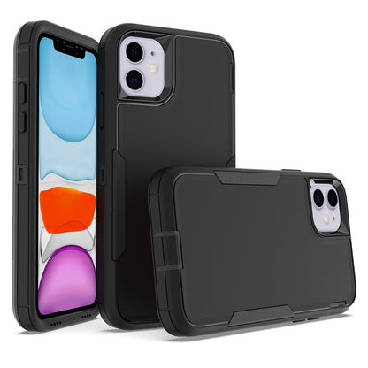 iPhone 11 Magnetic Dual-Layer PC and TPU Case with 2mm Screen & Camera Protection, Anti-Slip & Dust-Resistant