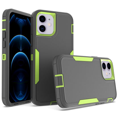 iPhone 12 Magnetic Dual-Layer PC and TPU Case with 2mm Screen & Camera Protection, Anti-Slip & Dust-Resistant