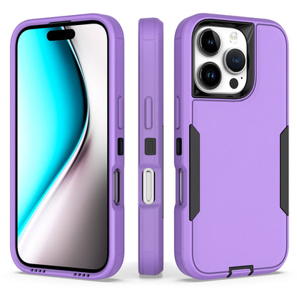 iPhone 16 Pro Magnetic Dual-Layer PC and TPU Case with 2mm Screen & Camera Protection, Anti-Slip & Dust-Resistant