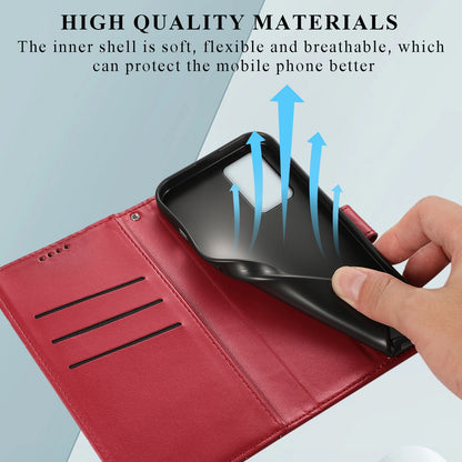 Xiaomi Redmi 10 2022 Genuine Leather Texture Embossed Line Phone Case with Card Wallet & Kickstand