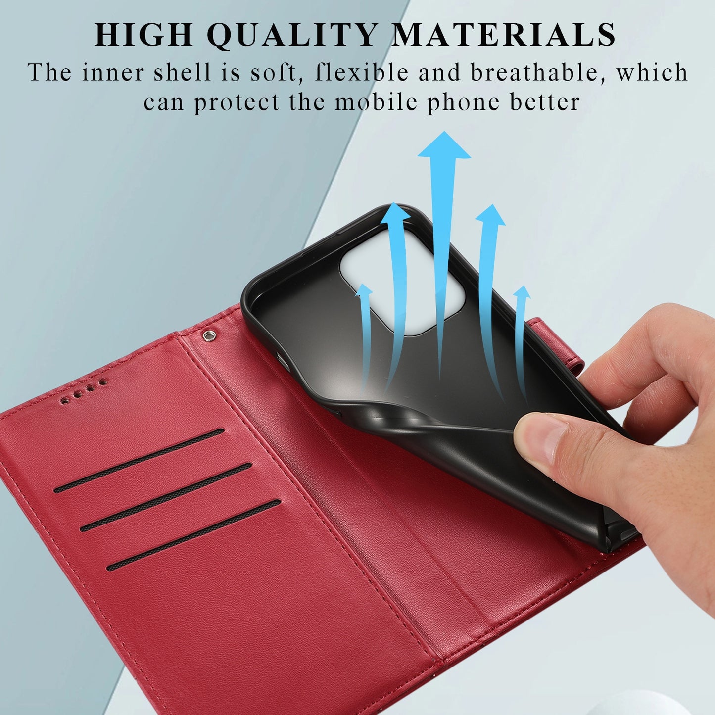 Xiaomi Redmi Note 12 Turbo Genuine Leather Texture Embossed Line Phone Case with Card Wallet & Kickstand