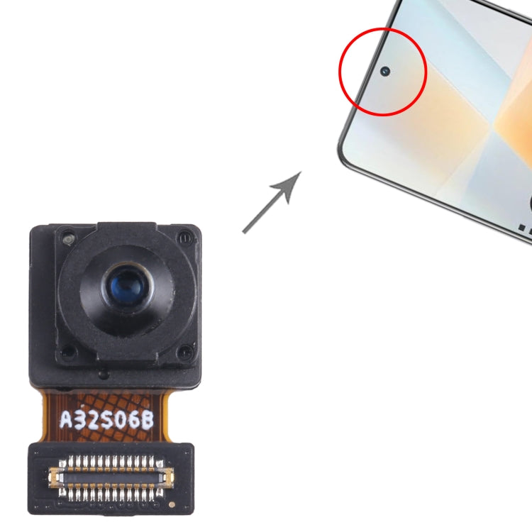 Original Front-Facing Camera Replacement for Vivo iQOO 8 - Professional Installation Recommended