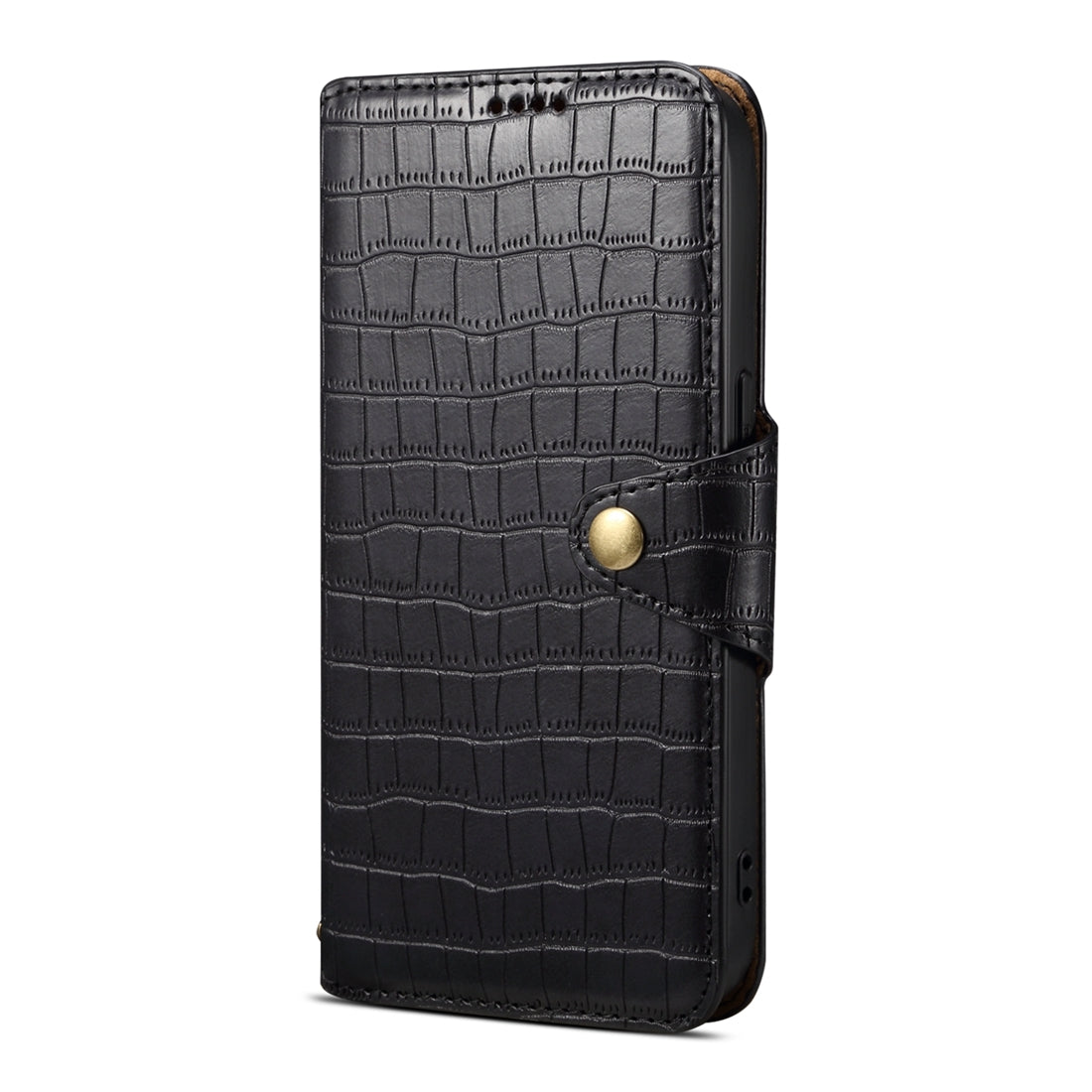 Huawei Mate 60 Denior Leather Case - Crocodile Texture with Oil Edge, Wallet & Kickstand Features