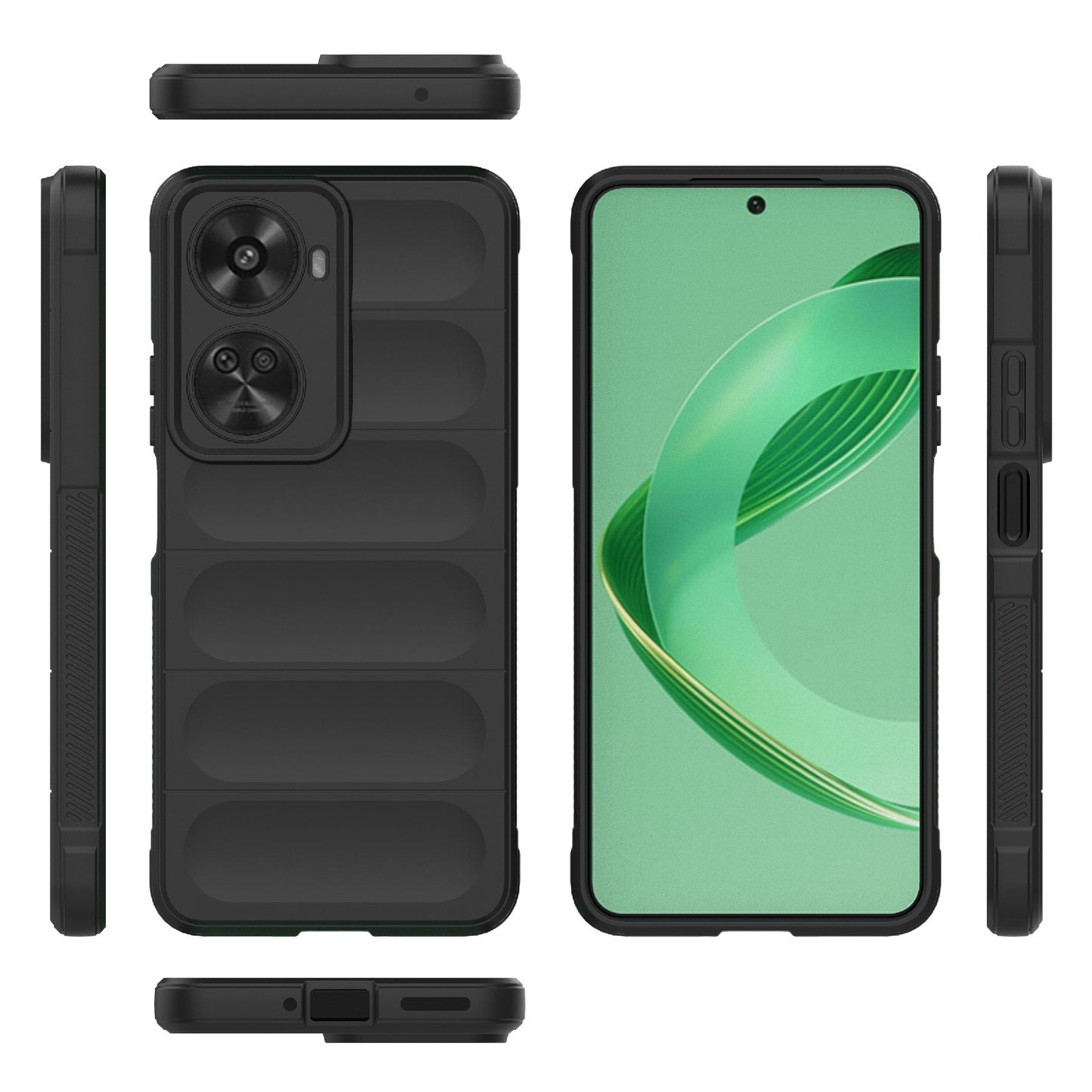 Huawei Nova 11 SE Magic Shield TPU + Flannel Phone Case - Stylish, Durable, and Lightweight Protection