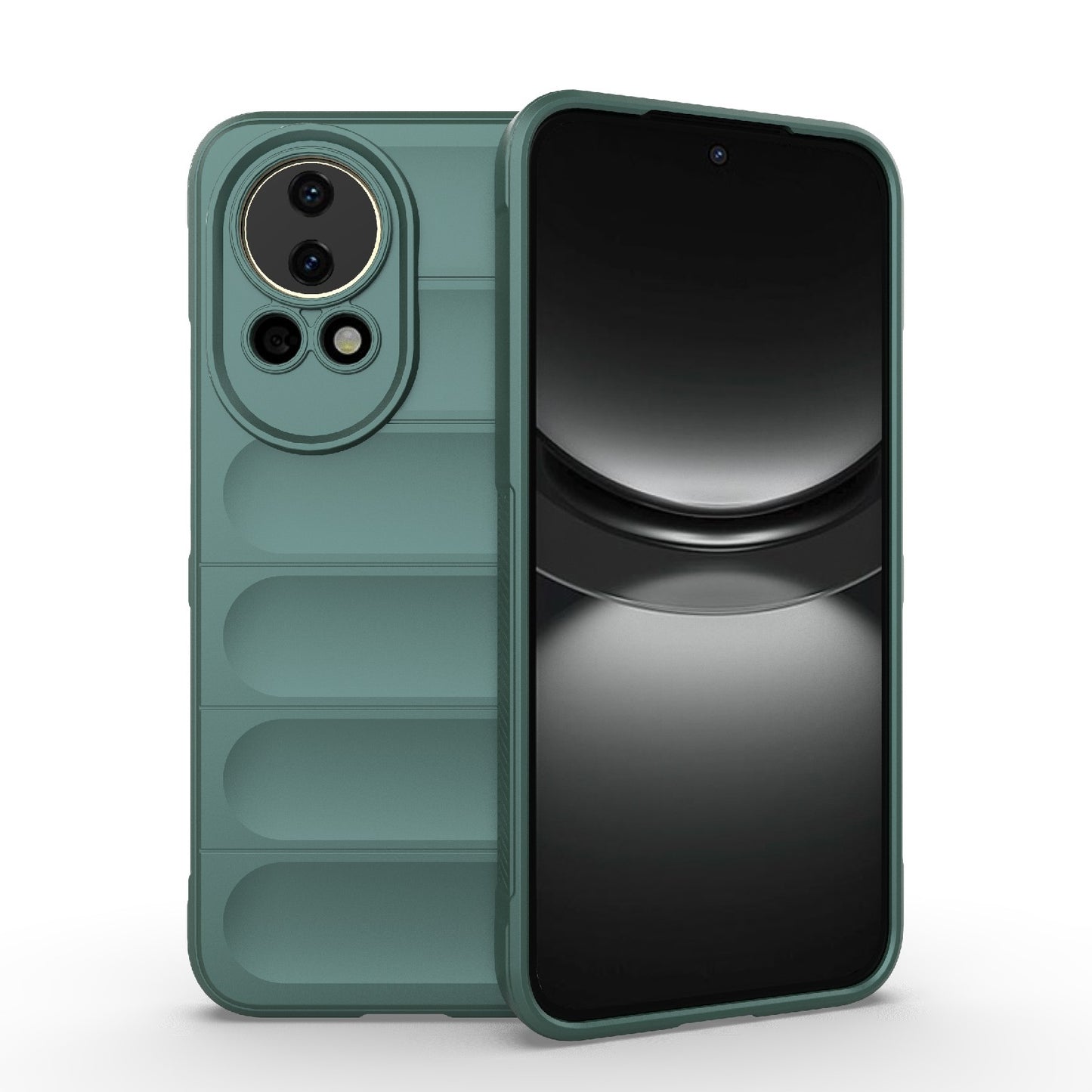 Huawei Nova 12 5G Magic Shield TPU + Flannel Phone Case - Stylish, Durable, and Lightweight Protection