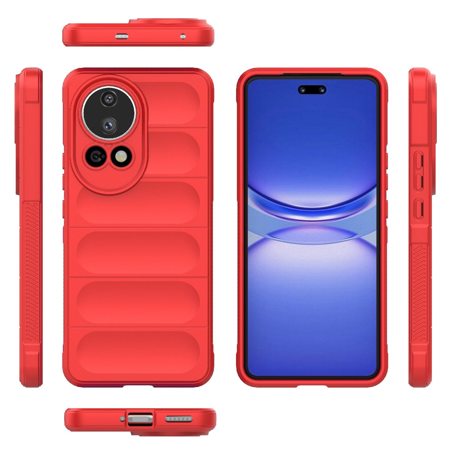 Huawei Nova 12 Pro Magic Shield TPU + Flannel Phone Case - Stylish, Durable, and Lightweight Protection