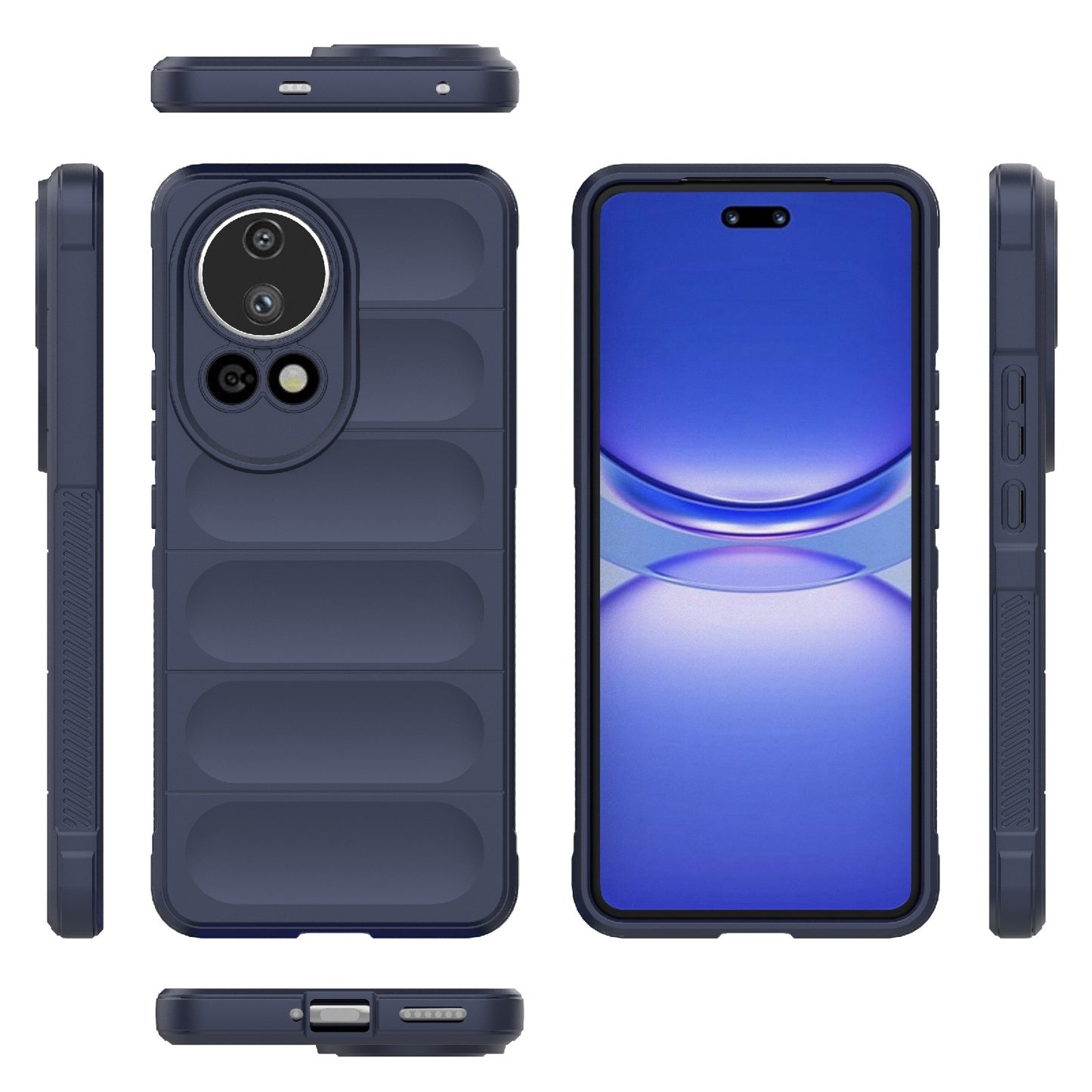 Huawei Nova 12 Pro Magic Shield TPU + Flannel Phone Case - Stylish, Durable, and Lightweight Protection