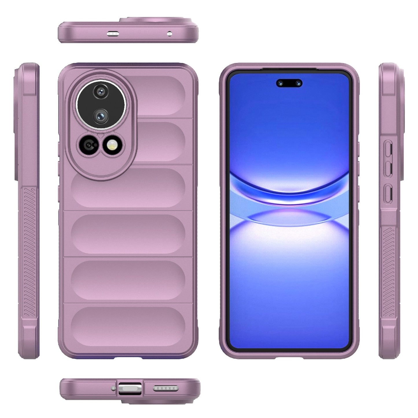 Huawei Nova 12 Pro Magic Shield TPU + Flannel Phone Case - Stylish, Durable, and Lightweight Protection