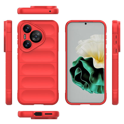 Huawei Pura 70 Magic Shield TPU + Flannel Phone Case - Stylish, Durable, and Lightweight Protection