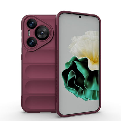 Huawei Pura 70 Magic Shield TPU + Flannel Phone Case - Stylish, Durable, and Lightweight Protection