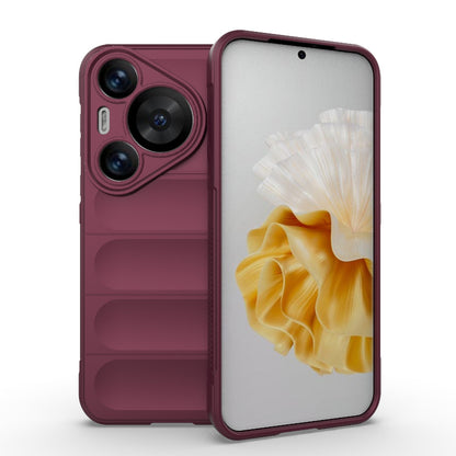 Huawei Pura 70 Pro+ Magic Shield TPU + Flannel Phone Case - Stylish, Durable, and Lightweight Protection