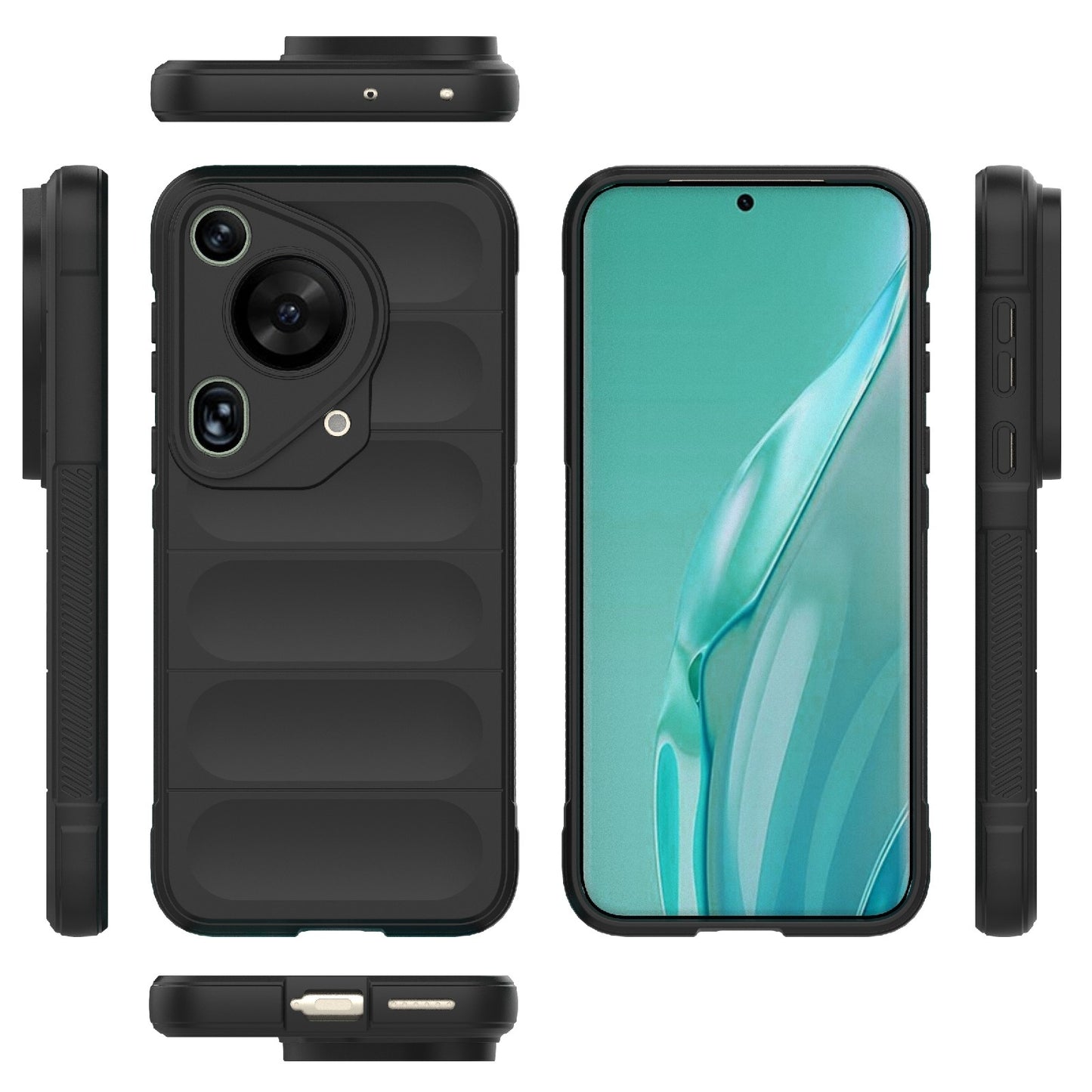 Huawei Pura 70 Ultra Magic Shield TPU + Flannel Phone Case - Stylish, Durable, and Lightweight Protection