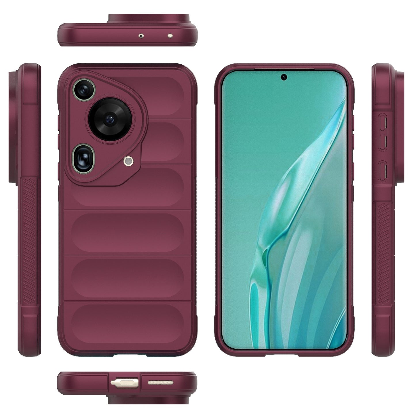 Huawei Pura 70 Ultra Magic Shield TPU + Flannel Phone Case - Stylish, Durable, and Lightweight Protection