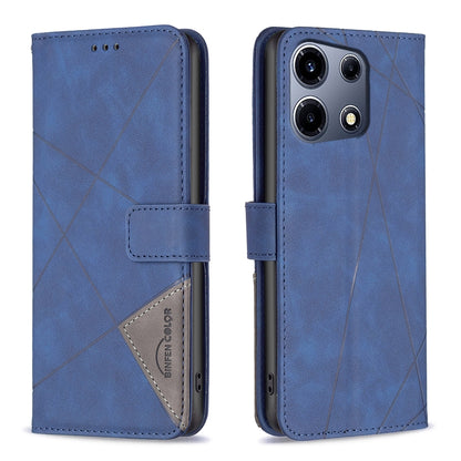 Infinix Note 30 VIP Rhombus Texture Leather Phone Case with Magnetic Buckle and Card Holder