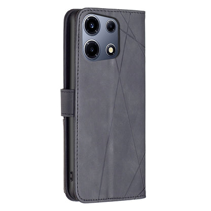 Infinix Note 30 VIP Rhombus Texture Leather Phone Case with Magnetic Buckle and Card Holder