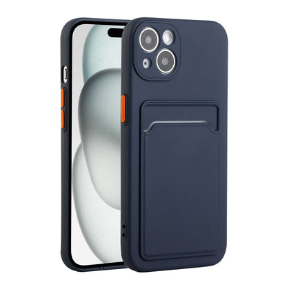 Apple iPhone 14 Plus Shockproof TPU Case with Card Holder - Durable & Lightweight Design