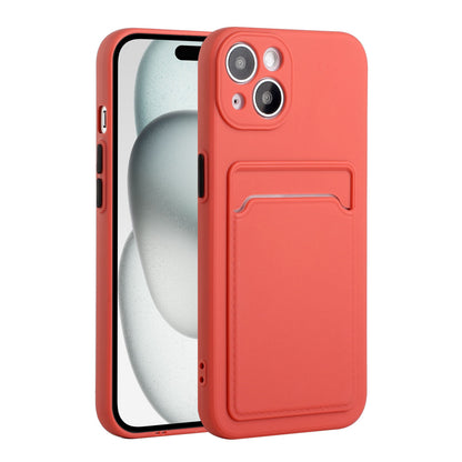 Apple iPhone 15 Plus Shockproof TPU Case with Card Holder - Durable & Lightweight Design