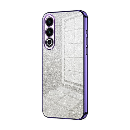 Meizu 20 Luxurious Electroplated Gradient Glitter Powder Case - Enhanced Lens Protection