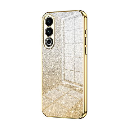 Meizu 20 Luxurious Electroplated Gradient Glitter Powder Case - Enhanced Lens Protection