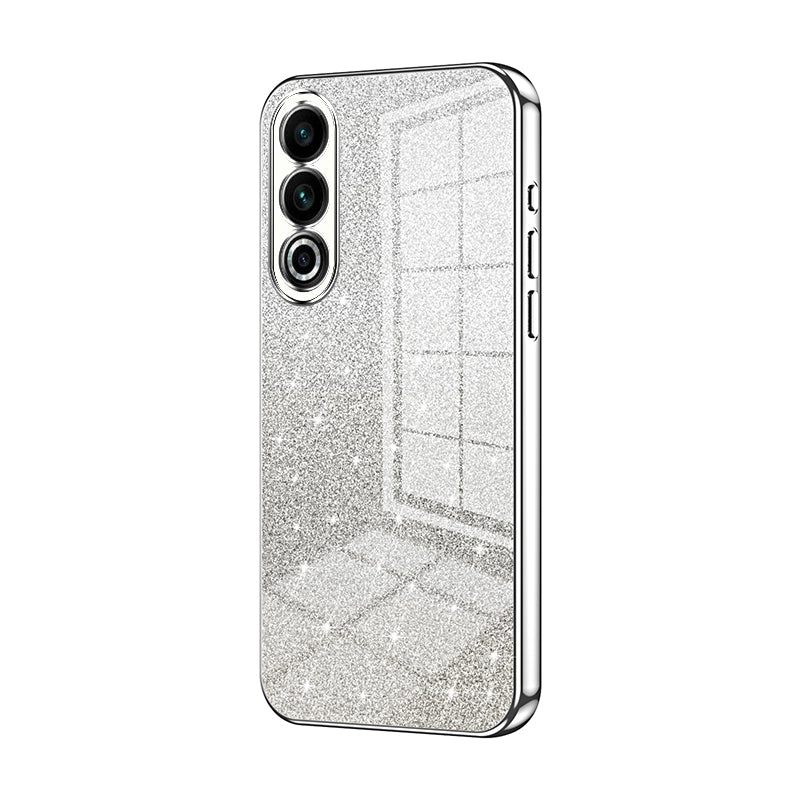 Meizu 20 Luxurious Electroplated Gradient Glitter Powder Case - Enhanced Lens Protection