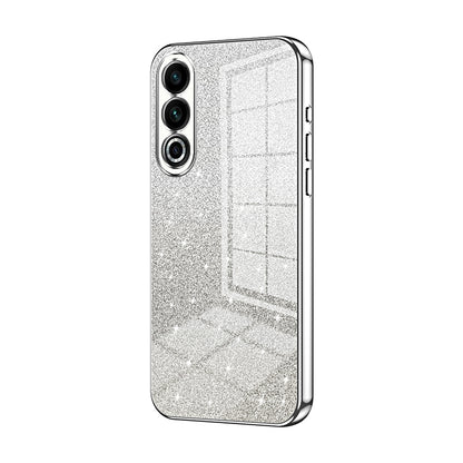 Meizu 20 Luxurious Electroplated Gradient Glitter Powder Case - Enhanced Lens Protection