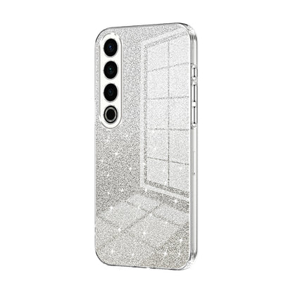 Meizu 20 Pro Luxurious Electroplated Gradient Glitter Powder Case - Enhanced Lens Protection