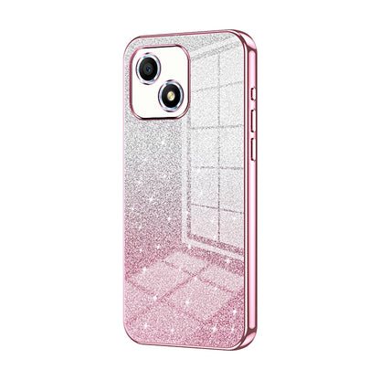 Honor Play 30 Luxurious Electroplated Gradient Glitter Powder Case - Enhanced Lens Protection