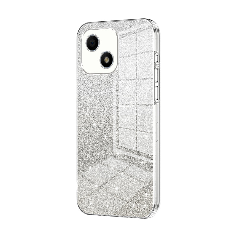 Honor Play 30 Luxurious Electroplated Gradient Glitter Powder Case - Enhanced Lens Protection