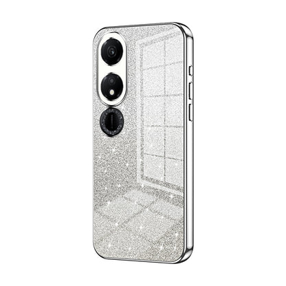 Honor Play 40 Luxurious Electroplated Gradient Glitter Powder Case - Enhanced Lens Protection