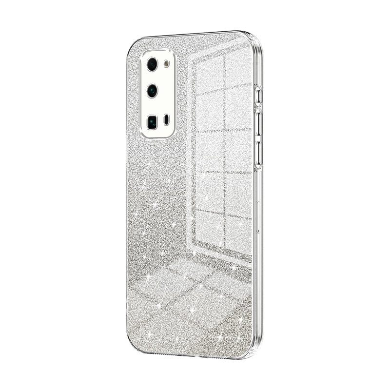 Honor 30 Pro Luxurious Electroplated Gradient Glitter Powder Case - Enhanced Lens Protection