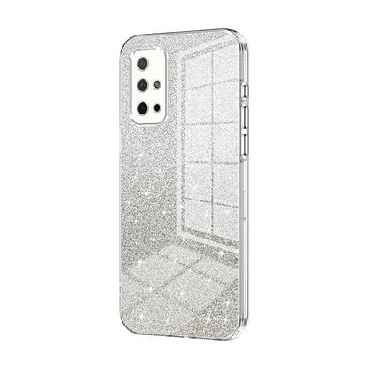 Honor 30S Luxurious Electroplated Gradient Glitter Powder Case - Enhanced Lens Protection