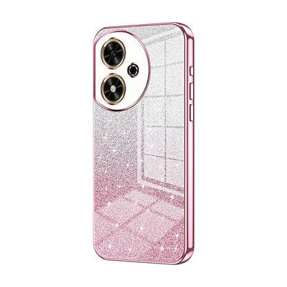 Honor Play 50 Luxurious Electroplated Gradient Glitter Powder Case - Enhanced Lens Protection