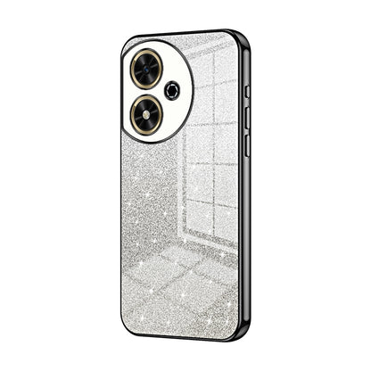 Honor Play 50 Luxurious Electroplated Gradient Glitter Powder Case - Enhanced Lens Protection