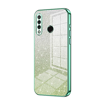 Huawei P30 lite Luxurious Electroplated Gradient Glitter Powder Case - Enhanced Lens Protection