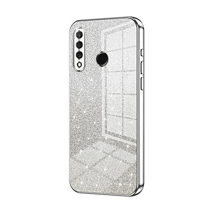 Huawei P30 lite Luxurious Electroplated Gradient Glitter Powder Case - Enhanced Lens Protection