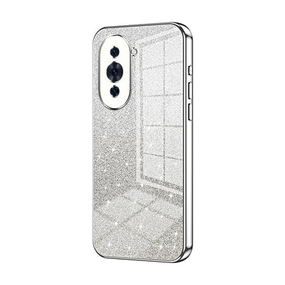 Huawei Nova 10 Luxurious Electroplated Gradient Glitter Powder Case - Enhanced Lens Protection